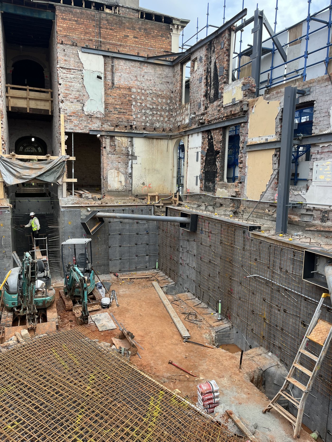 W.HAMBLETON site progress
